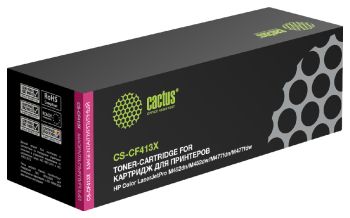 Картридж лазерный Cactus CS-CF413X CF413X пурпурный (5000стр.)