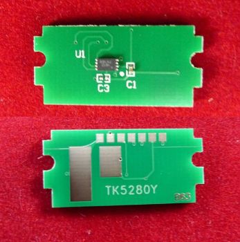 Чип для Kyocera Ecosys P6235cdn/M6235cidn/M6635cidn (TK-5280Y) Yellow, 11K ELP Imaging