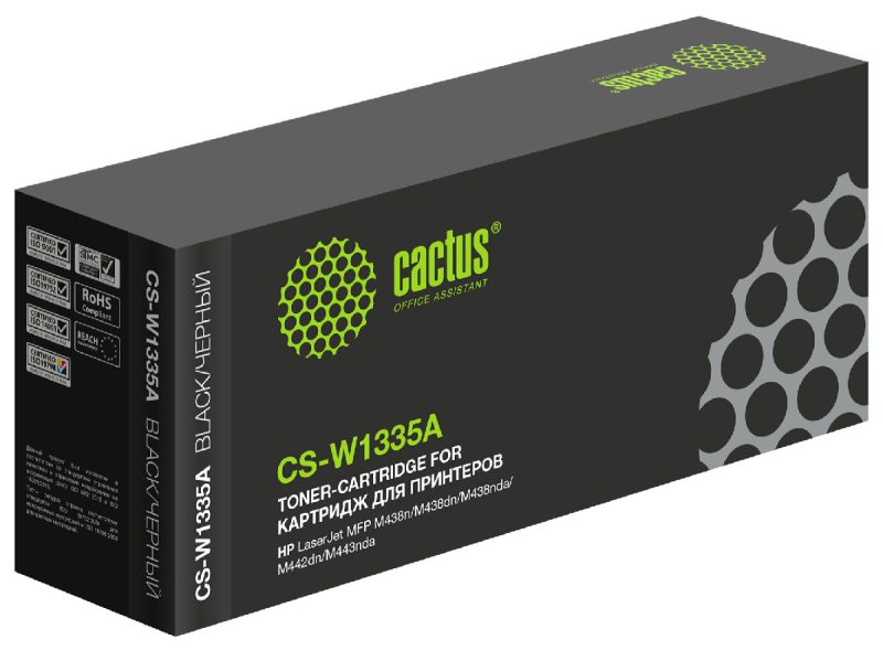 Картридж лазерный Cactus CS-W1335A W1335A черный (7400стр.)