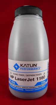 Тонер для картриджей Q5949A, CRG-708 (фл. 120г) (Katun) фас.Россия