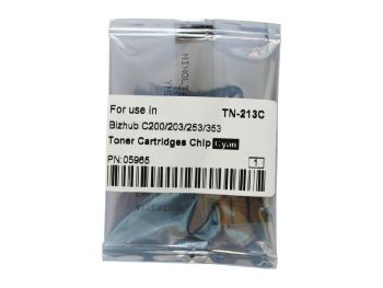 Чип KONICA MINOLTA Bizhub C200/C200E/C203/C253/C353 (CET) Cyan, (WW), 20K, (унив.), CET5965