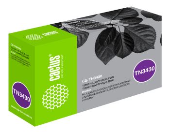 Картридж лазерный Cactus CS-TN3430 TN-3430 черный (3000стр.)