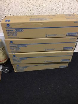 Блок проявки Konica Minolta DV-619C/ A9C80KD (O) C