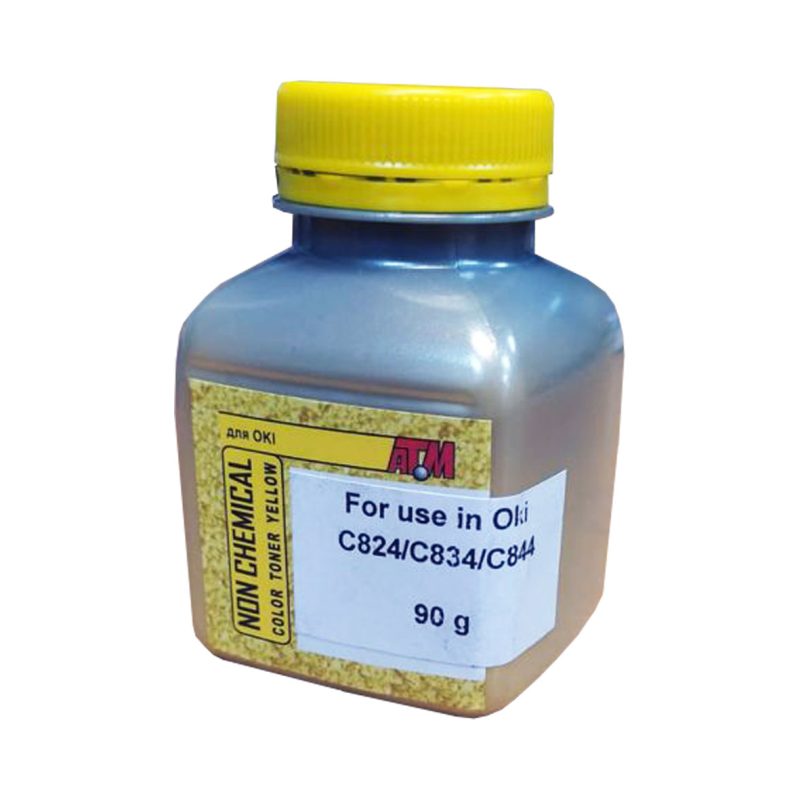 Тонер для OKI C824/С834/С844 (фл,90,желтый,5K,OSK-001 IMEX) Silver ATM