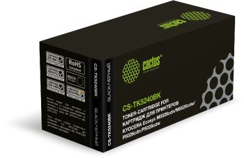 Картридж лазерный Cactus CS-TK5240BK TK-5240BK черный (4000стр.)