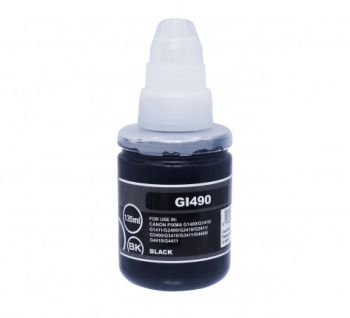 Чернила Canon (Ninestar) G1400/G2400/G3400 GI-490 BK, аналог 0663C001, 135 мл