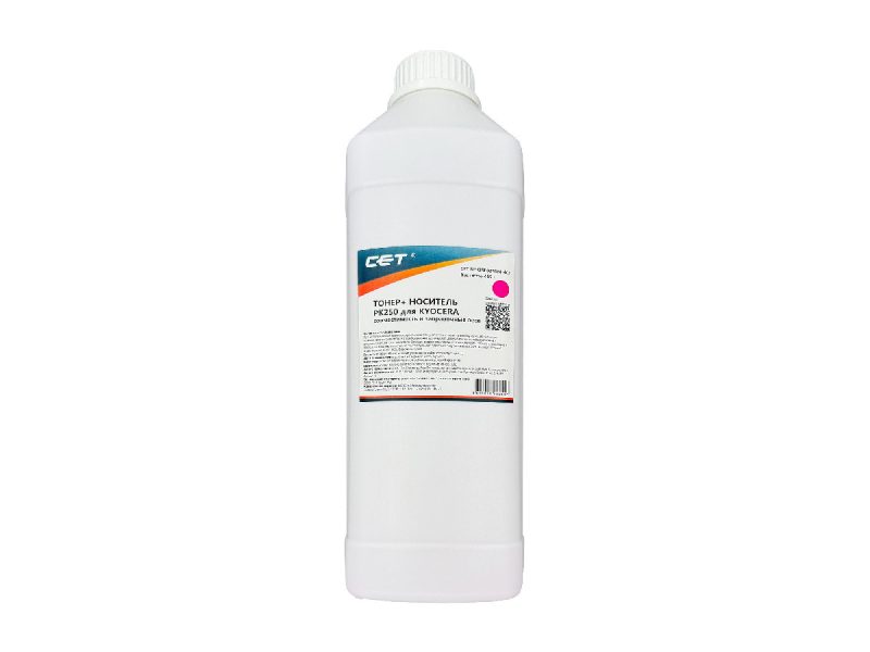Тонер PK250M + носитель PK250D для KYOCERA TASKalfa 5052ci (CET) Magenta, 465г, OSP0250M-465