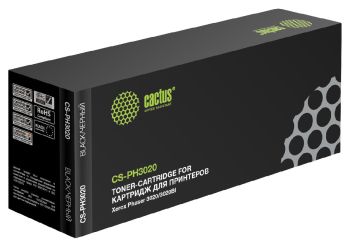 Картридж лазерный Cactus CS-PH3020 106R02773 черный (1500стр.) для Xerox Phaser 3020/3020BI