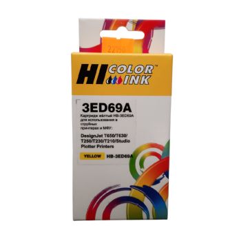 Картридж HP DesignJet T230/T250/T630/T650 (Hi-Black) 712/3ED69A, Y