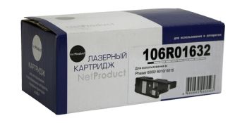 Картридж Xerox Phaser 6000/6010/WC6015 (NetProduct) 106R01632, M, 1K, тонер-картридж