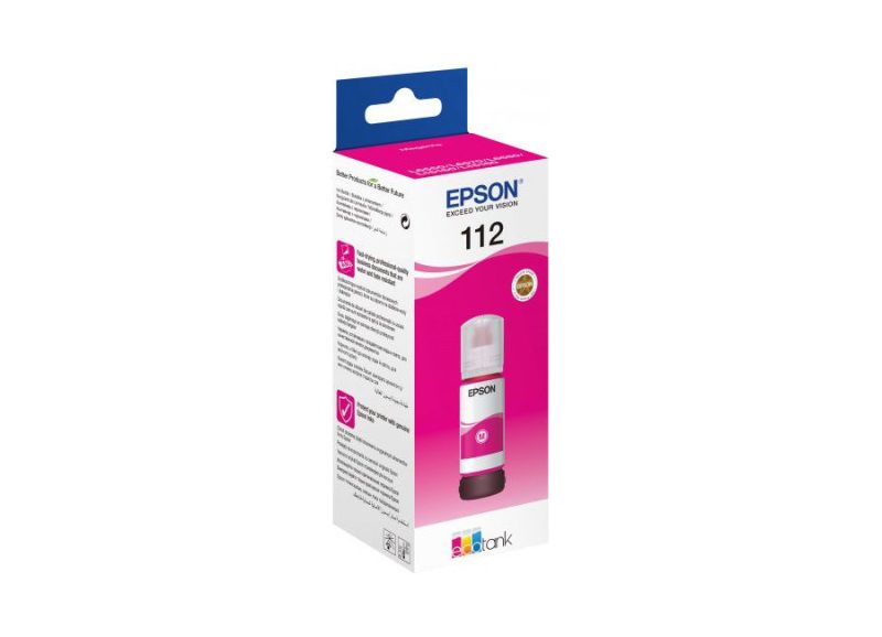 Чернила Epson 112 для L15150/L15160 (O) C13T06C34A, magenta, 70 ml