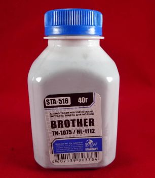 Тонер Brother TN 1075 (фл. 40г) Black&White Standart фас.Россия