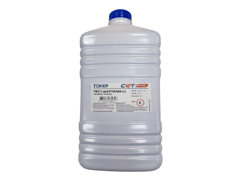 Тонер KYOCERA TASKalfa 5054ci/6054ci (Japan) Cyan,500г/бут,OSP0211C-500,PK211 TK-8545C,TK-8555C(CET)