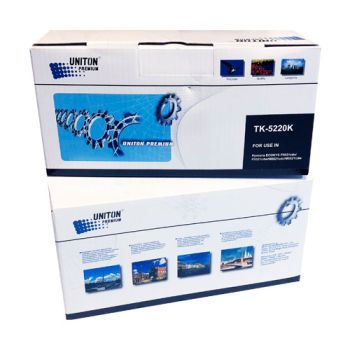Тонер-картридж для (TK-5220K) KYOCERA (1,2K) черный UNITON Premium GREEN LINE (Eco Protected)