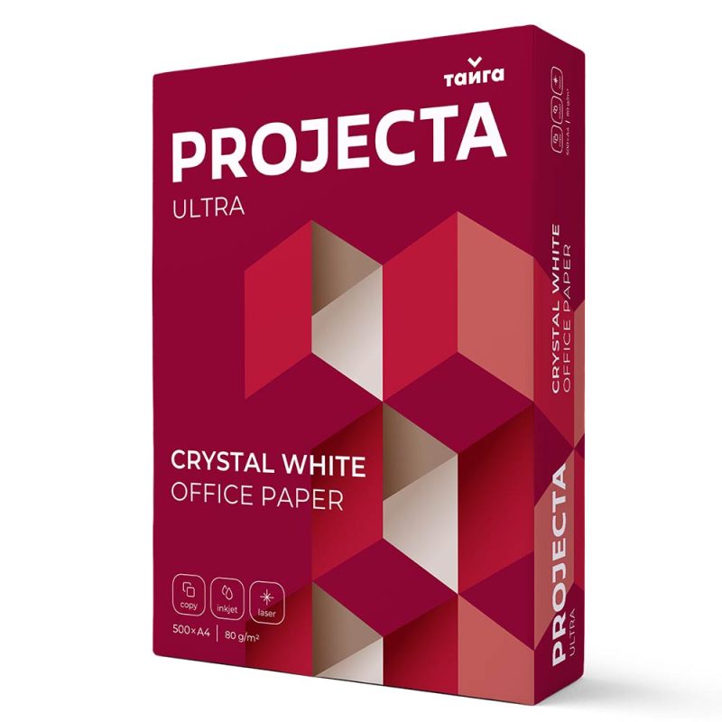 Бумага A4 PROJECTA Ultra 80г/м2 500л класс A