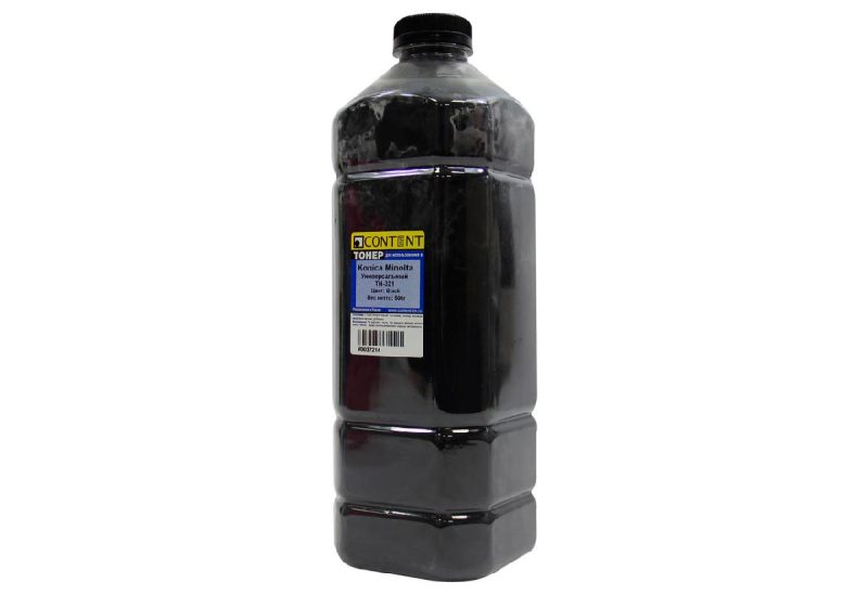 Тонер Универсальный для Konica Minolta TN-321 (Content) Bk, 500 г, канистра