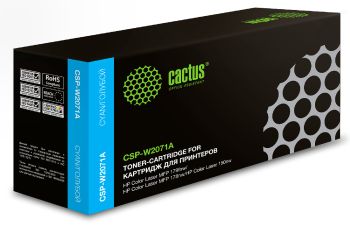 Картридж лазерный Cactus CSP-W2071A 117A голубой (700стр.)