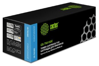 Картридж лазерный Cactus CS-TK5150C TK-5150C голубой (10000стр.)