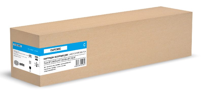 Картридж лазерный Cactus CS-SPC360EC 408185 голубой (6000стр.)