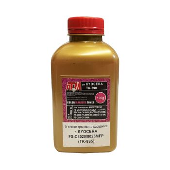Тонер для KYOCERA ( TK-590/580/895) (фл,100,красный,5К,NonChem,MITSUBISHI) Gold ATM