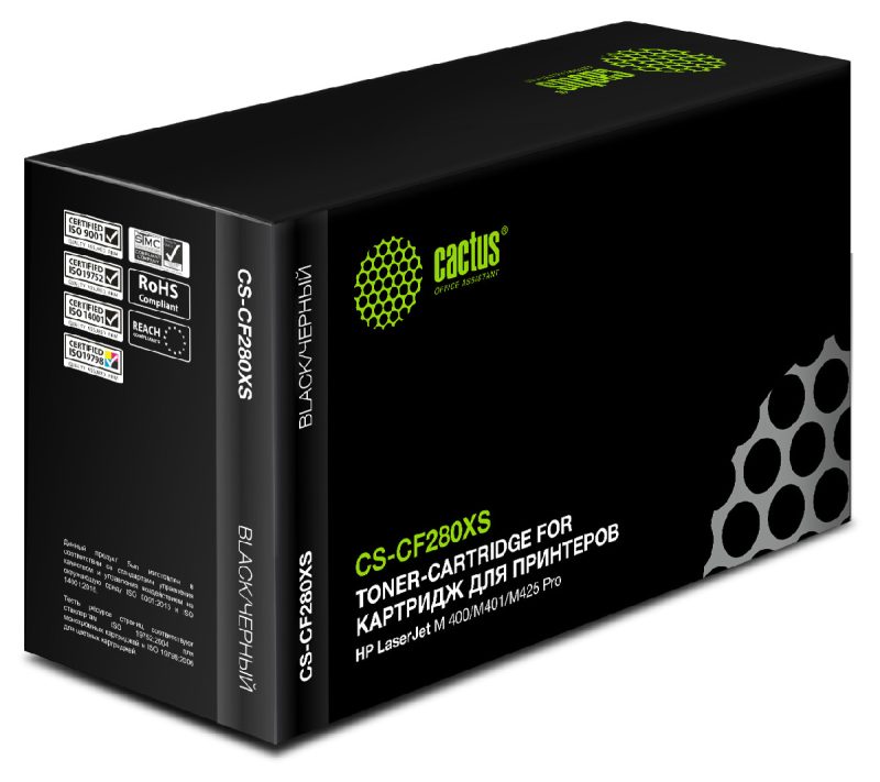 Картридж HP CF280X (Cactus) CS-CF280XS