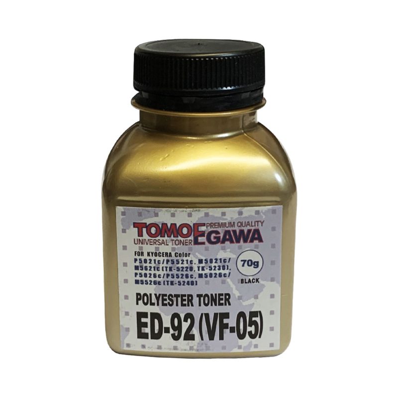 Тонер для KYOCERA FS Color Универсал тип ED-92 ( VF-05) (фл,70,черный ,TOMOEGAWA ) Gold ATM