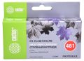 Картридж струйный Cactus CS-CLI481XXLPB CLI-481XLPB фото голубой (12.2мл)