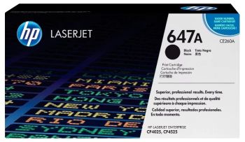 Картридж HP Color LaserJet CP4020/CP4025/CP4520/CP4525/CM4540 (O) 647A/CE260A, Bk, 8.5K