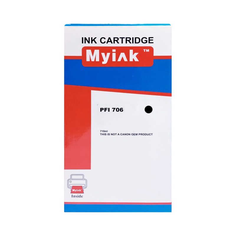 Картридж CANON IPF 8400/8400S/8400SE/9400/9400S Matte Black (710 ml) MyInk PFI-706MBK 