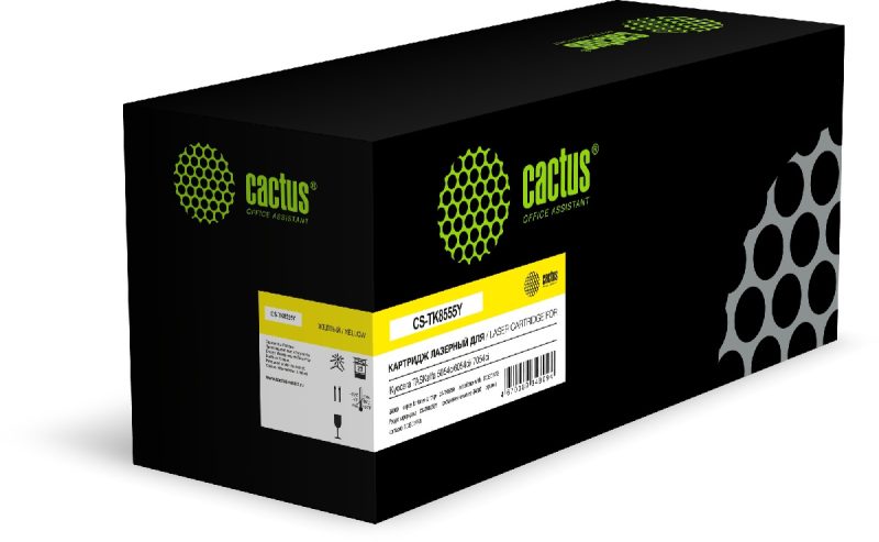 Картридж лазерный Cactus CS-TK8555Y TK-8555Y желтый (24000стр.)