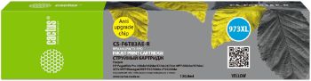 Картридж Cactus CS-F6T83AE-R желтый