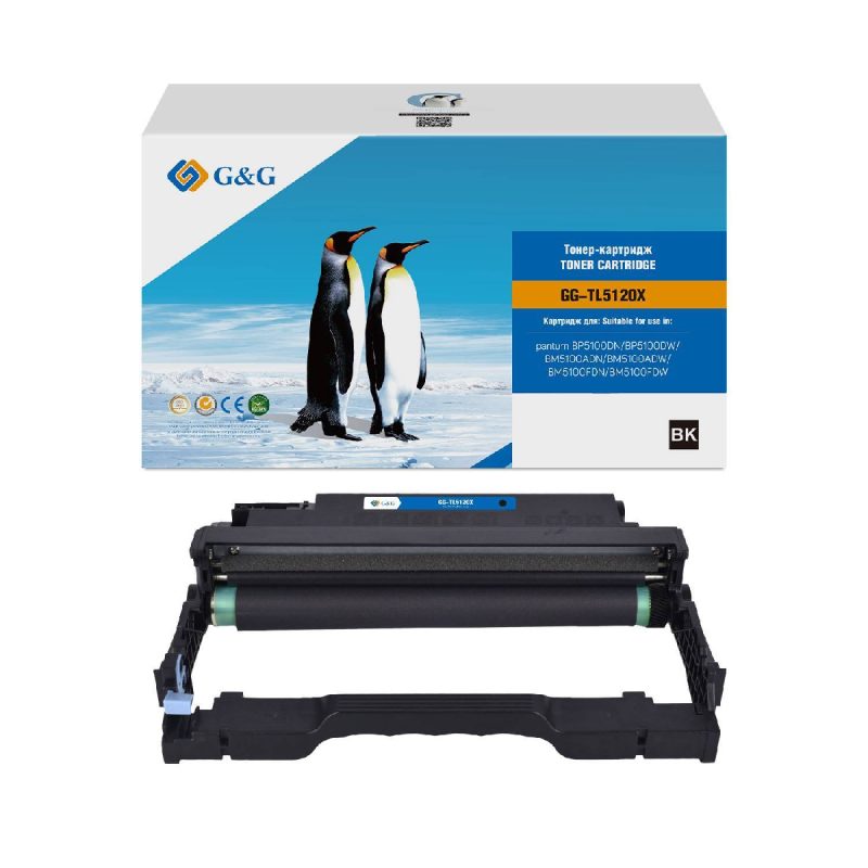Картридж G&G, аналог Pantum TL5120X черный 15k с чипом