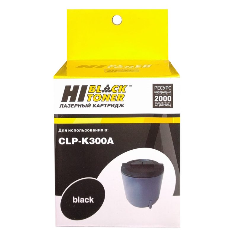 Картридж Samsung CLP-300/300N/CLX-2160/2160N/3160N/3160FN (Hi-Black) CLP-K300A, BK, 2K