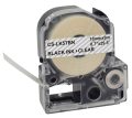 Картридж ленточный Cactus CS-LK5TBN LK-5TBN черный на прозрачном 18x9