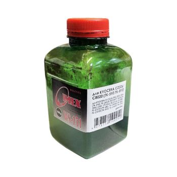 Тонер для KYOCERA (TK-590/580/895) (фл,100,красный,5К,NonChem,WS-151 IMEX) Green Line