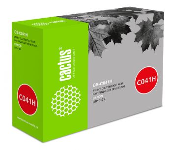 Картридж лазерный Cactus CS-C041H 041H черный (20000стр.) для Canon LBP 312x
