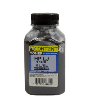 Тонер HP LJ 1100/5L/6L (Content) new, 140 г, банка