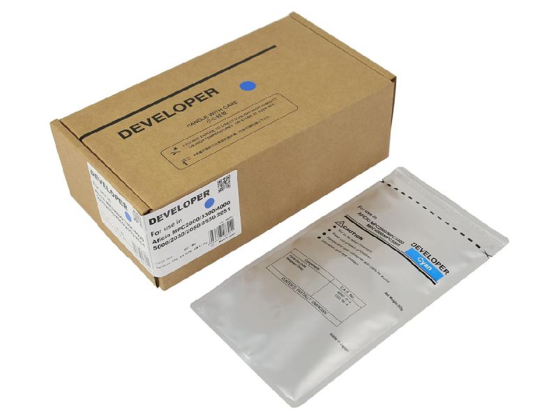 Девелопер RICOH Aficio MPC2800/3300/2030/2550/2051/2551 (CET) Cyan, 215г, 240K, CET8891C