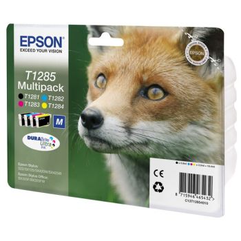 Картридж Epson Stylus S22/SX125/SX420W/SX425W/BX305F (O) (комплект 4шт) T12854010, BK,C,M,Y