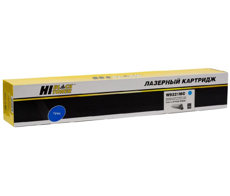 Картридж HP CLJ E78223/E78228 (Hi-Black) W9221MC, C, 20K
