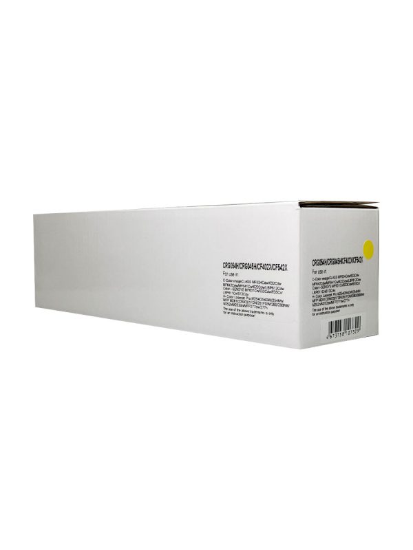 Картридж CANON LBP-621/623 054HY/ LBP-611/613 045HY желтый (3,1K) (compatible)