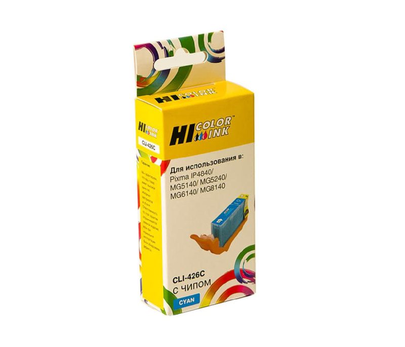 Картридж Canon PIXMA MG5140/5240/6140/8140 (Hi-Black) CLI-426C, C