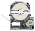 Картридж ленточный Cactus CS-LK3WBN LK-3WBN черный на белом 9x9