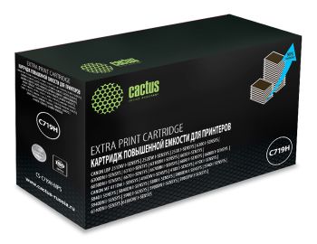 Картридж лазерный Cactus CS-C719H-MPS 719HX черный (8000стр.)
