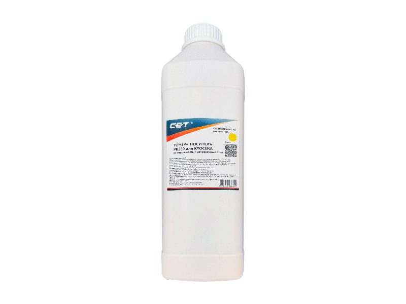 Тонер PK250Y + носитель PK250D для KYOCERA TASKalfa 5052ci (CET) Yellow, 465г, OSP0250Y-465