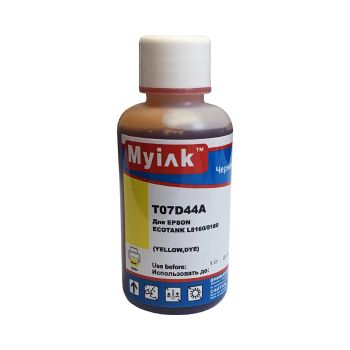Чернила для EPSON EcoTank (115) (T07D44A) L8160 / L8180 (100мл, yellow) MyInk