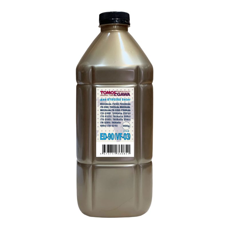Тонер для KYOCERA FS Color Универсал тип ED-90 (VF-03) (фл,900,синий,TOMOEGAWA ) Gold ATM