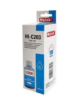 Чернила для (HP 72, HP 727, HP 764) C9371A (100мл,cyan, Dye) HI-C203 Gloria MyInk