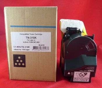 Тонер Konica-Minolta bizhub C350/351/450 TN-310K black (230г) (ELP Imaging)