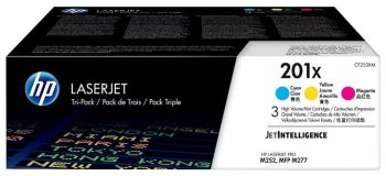 Картридж HP Color LaserJet Pro MFP M277/M274/M252, 2,3К (O) C/Y/M CF253XM